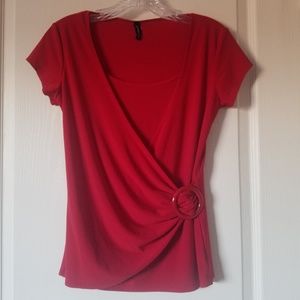 Cute red blouse